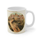 "There Is A Light That Will Remain" White Ceramic Mug - choice of two sizes