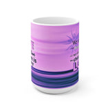 Purple "Peacemakers" Ceramic Mug - choice of two sizes