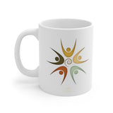 "There Is A Light That Will Remain" White Ceramic Mug - choice of two sizes