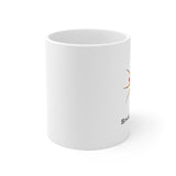 Classic SHAKTI TRIBE Logo White Ceramic Mug - choice of two sizes