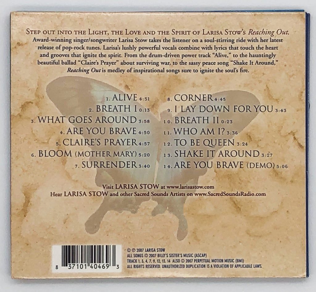 Reaching Out - Larisa Stow - CD
